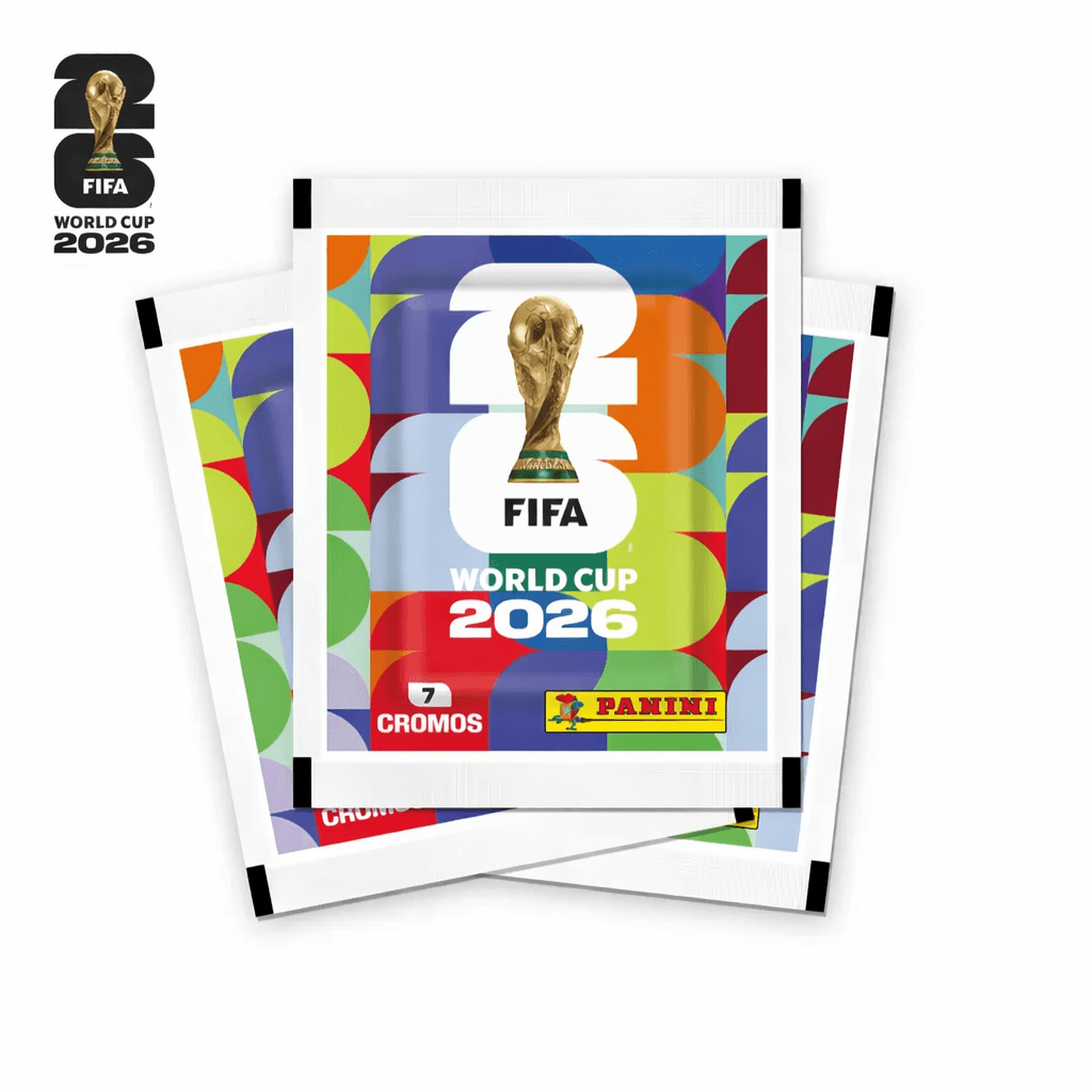 Envelope oficial Panini Copa do Mundo FIFA 2026 — análise de margem para revendedores